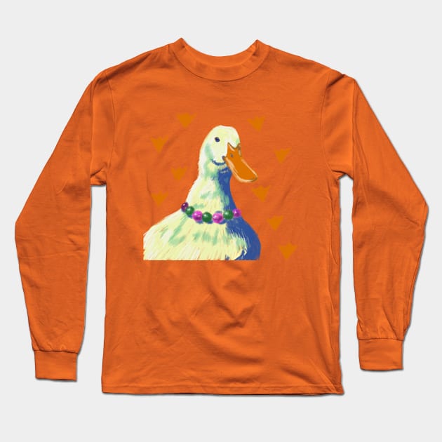 Little  duck Long Sleeve T-Shirt by Ganna_Panna